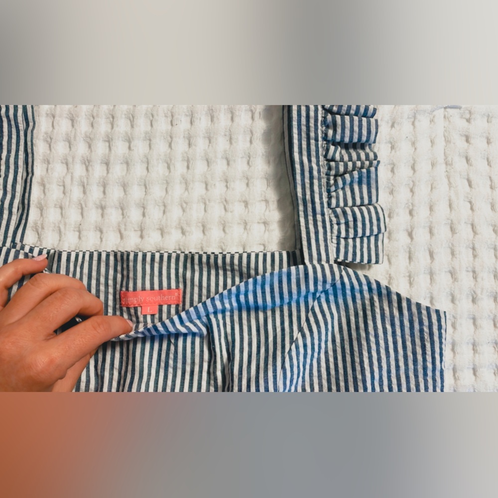 Simply Southern Striped Summer Shirt